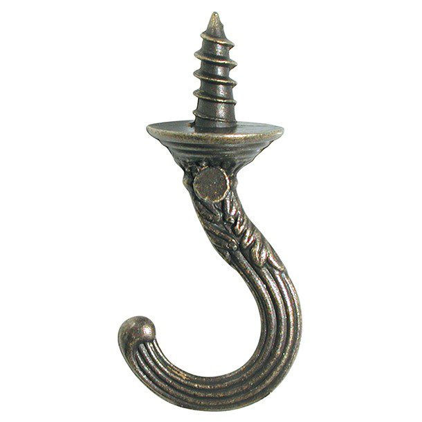 GANCHO DECO PARA TARRO 1-1/4' LATÓN ANT 3PZ