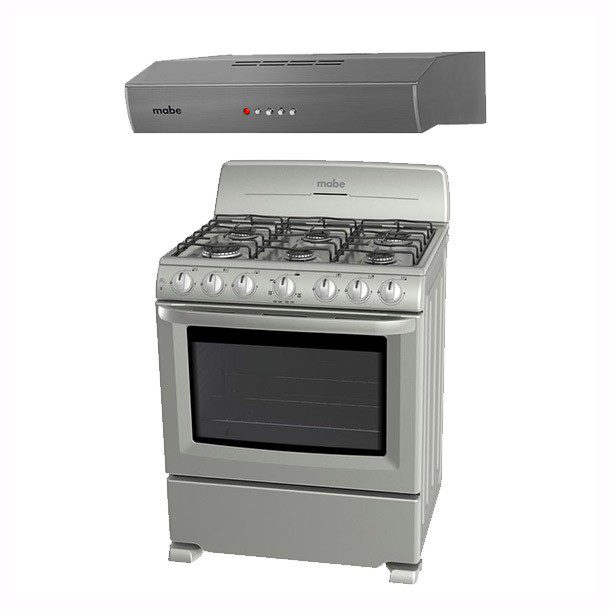 COMBO ESTUFA 30 Y CAMP 76CM MABE