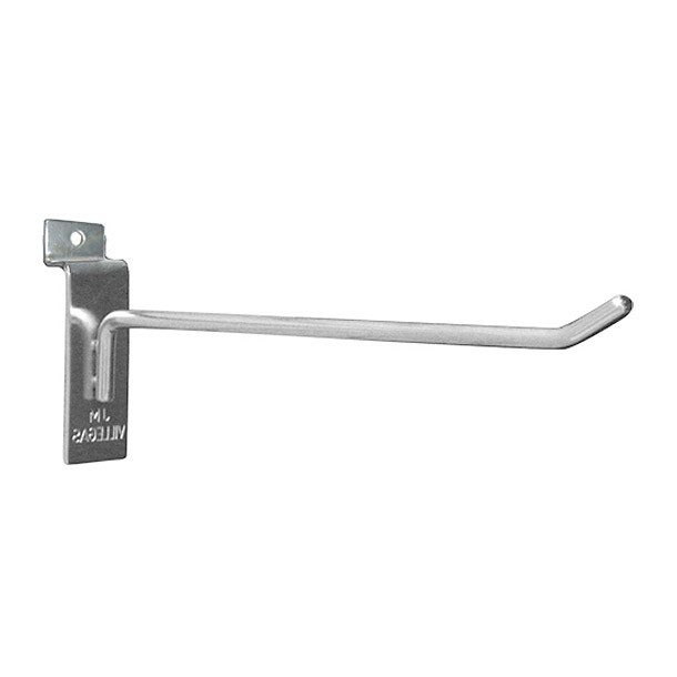 GANCHO BLÍSTER 20 CM 6 PIEZAS CROMO