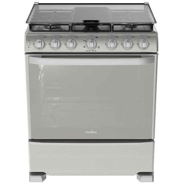 "ESTUFA DE PISO 30"" ACERO INOXIDABLE MABE"