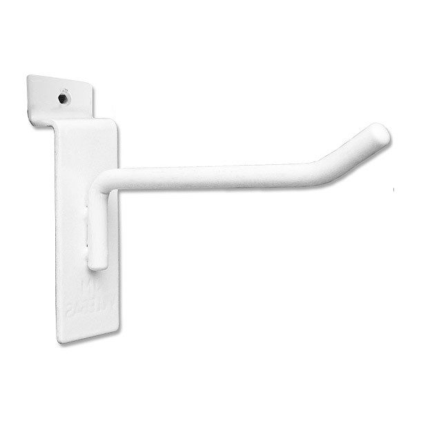 GANCHO BLÍSTER 20 CM BLANCO 6 PIEZAS