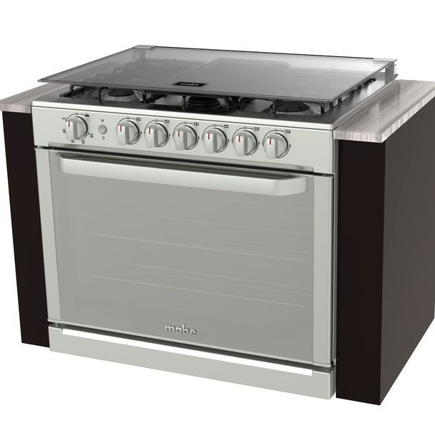 "ESTUFA EMPOTRABLE 30"" SILVER MABE"
