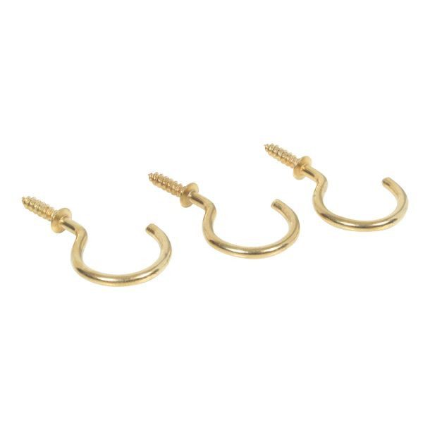 GANCHO CUELGA TAZA BRONCE 1-1/4 3PZ