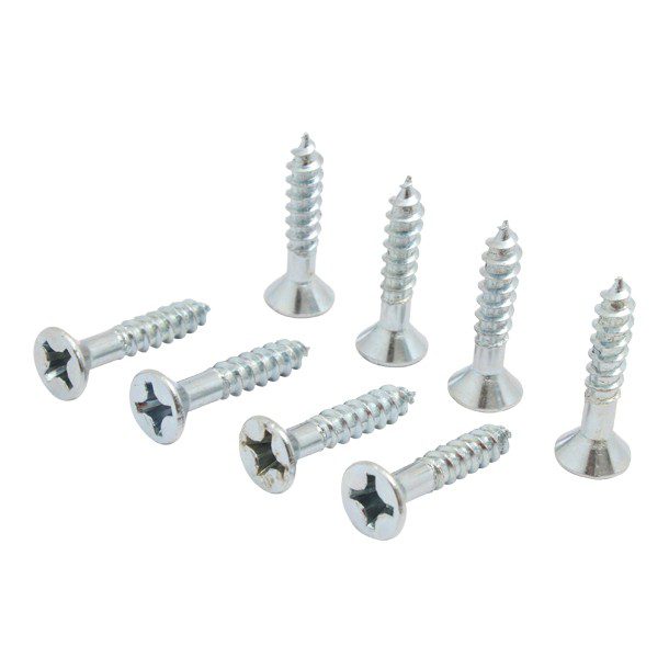 TORNILLO CABEZA PLANA DE RANURA-ZN10