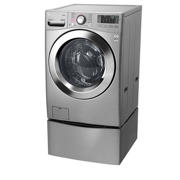 LAVADORA FRONTAL LG 20KG SILVER